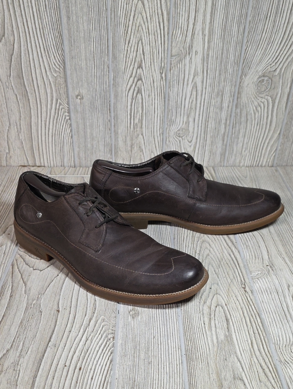 Mark Nason Lounge Vallejo 71965 Oxford Wingtip Leather Shoes Mens Size 10